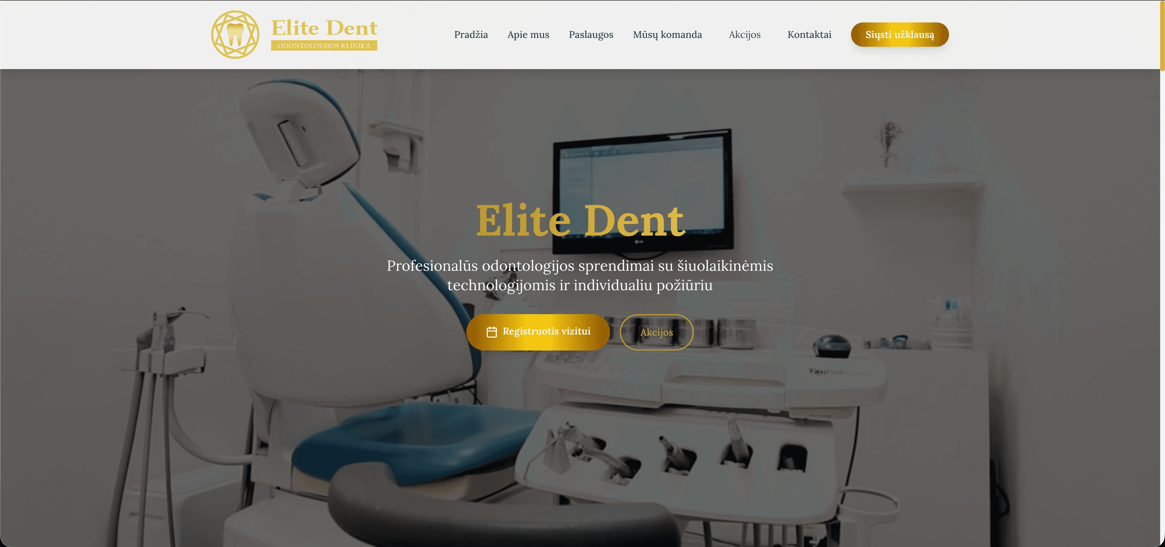 Elite Dent — Healthcare project by Zyron Labs