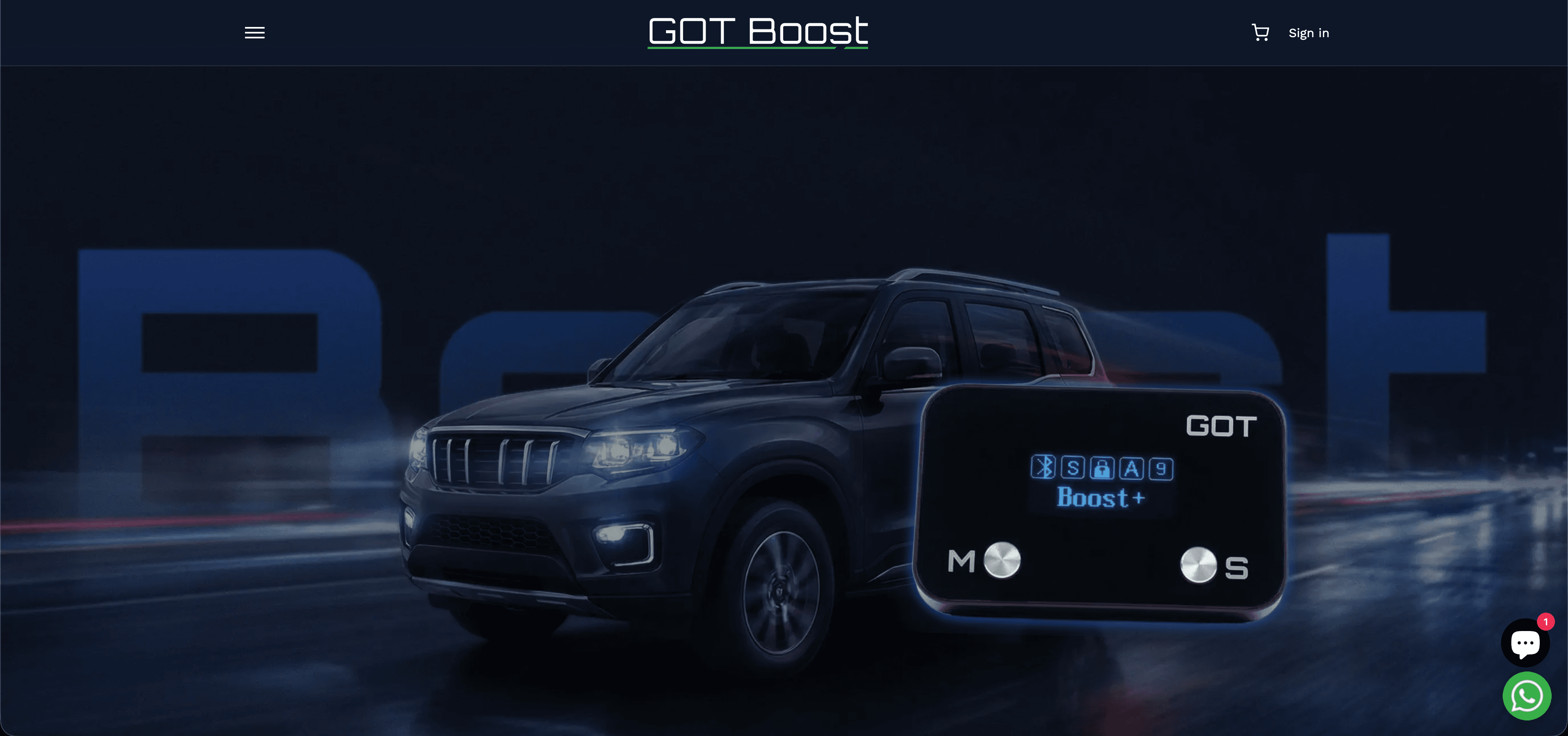 Got Boost — Performance project by Zyron Labs